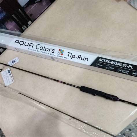 免運abu Garcia Aqua Colors Tip Run 船釣軟絲專用竿 軟絲竿 蝦皮購物