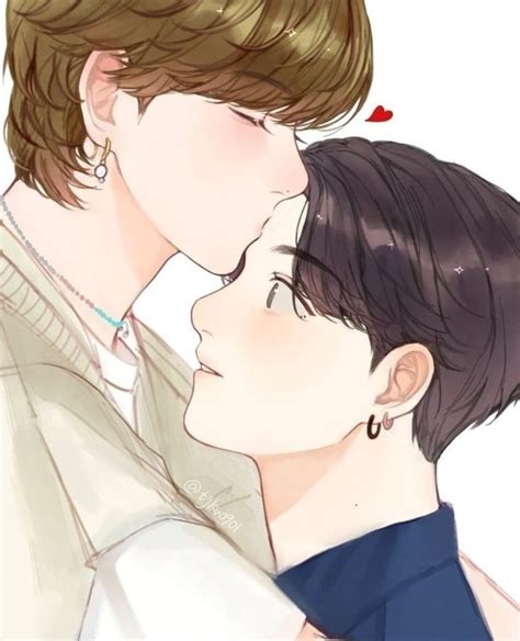 Taekook Fanarts Vkook Toptae Pt 1 Disegni