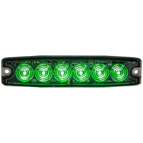 buyers products  green ultra thin led strobe light