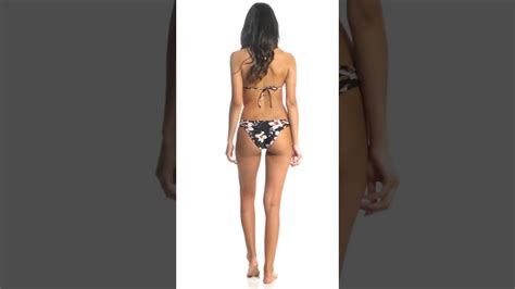 O Neill Albany Floral Strappy Bikini Bottom Swimoutlet Youtube