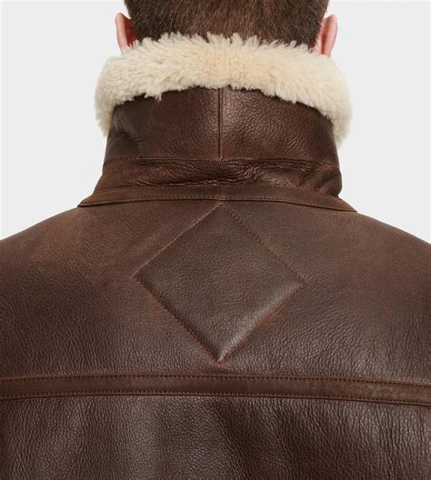 Ugg® Auden Shearling Aviator Jacket For Men Ugg® Uk