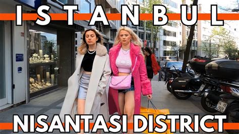 Istanbul Turkey Nisantasi Luxury District Walking Tour K Uhd