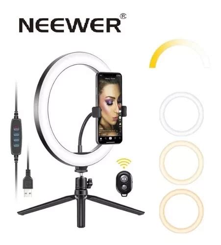 Neewer Aro De Luz Led Foto Y Video Pulgadas Profesional Env O Gratis