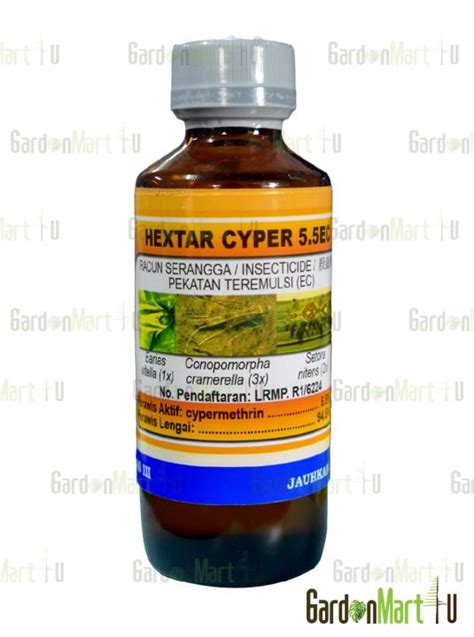 GNC Hextar Cyper 5 5EC Insecticide 100ml Racun Serangga Against