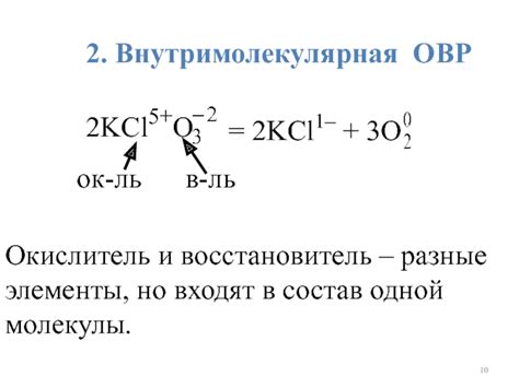 Окислительновосстановительные реакции (ОВР)