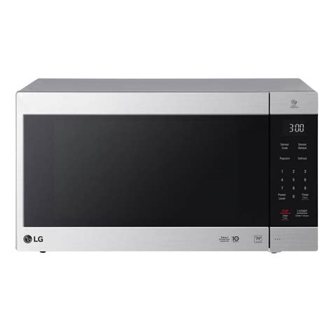 Lg Electronics Neochef 2 0 Cu Ft Countertop Microwave In Stainless Steel Lmc2075st The Home