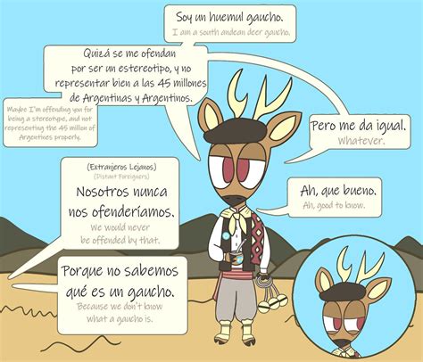 Huemul Deer Gaucho by cuterspine on DeviantArt