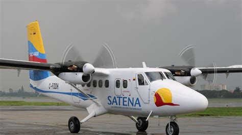 Satena Inici Operaciones Con Su Primer Twin Otter Con Tres Nuevas