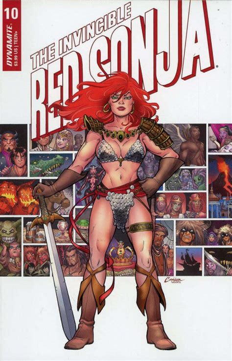 The Invincible Red Sonja Cover A Regular Amanda Conner Cover