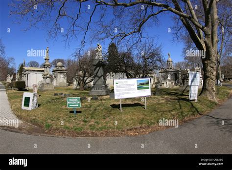 Historic Greenwood Cemetery Brooklyn New York City Stock Photo Alamy