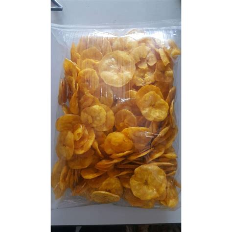 Kerepek Pisang Tanduk Potong Bulat Shopee Malaysia