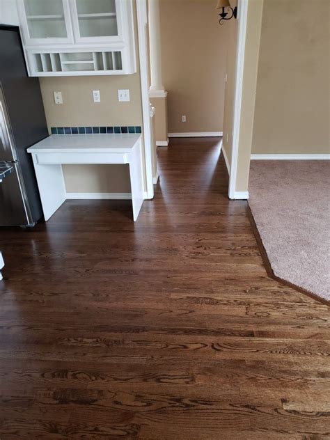 3 Inch Wide Red Oak Select Dark Walnut Stain With Refinishing Of Staircase Artofit