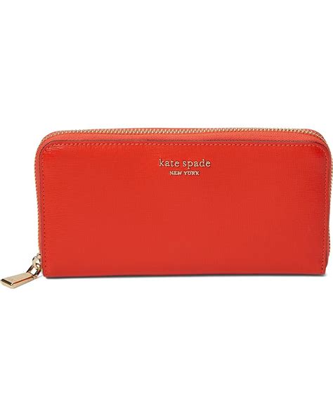 Kate Spade New York Morgan Saffiano Leather Zip Around Continental