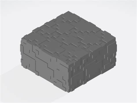 Stl File Minecraft Cobblestone Slab 🦸 ・3d Print Object To Download・cults