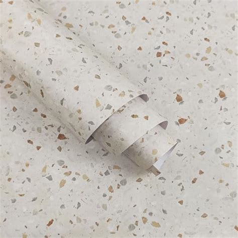 Amazon Boobest X Wide Colorful Terrazzo Wallpaper Peel