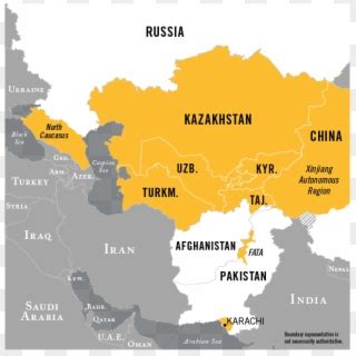 Central Asia Terrorism - Tora Bora On Map, HD Png Download - 602x606 ...