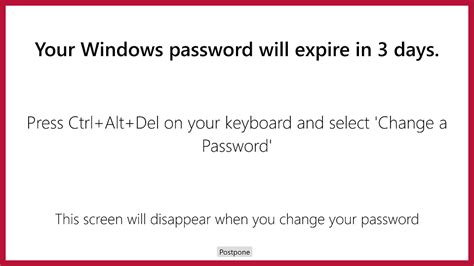 Password Expiration Notification - Security - Spiceworks Community
