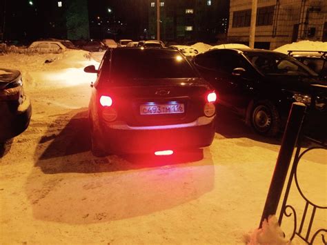 Задний птф — Chevrolet Aveo Sedan (2G), 1,6 л, 2013 года | своими ...
