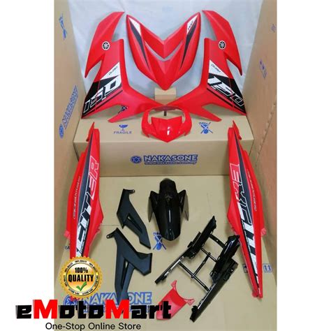 Yamaha Y Zr V Bodycoverset Y V Coverset Exciter Rc Matte Red