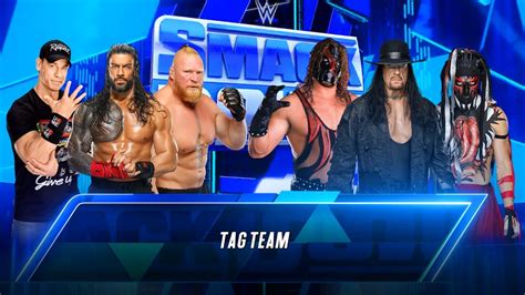 Roman Reigns John Cena Brock Lesnar Vs Undertaker Kane Finn Balor