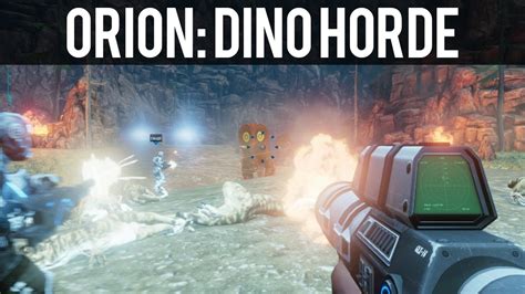 First Impressions Orion Dino Horde Gameplay PC YouTube