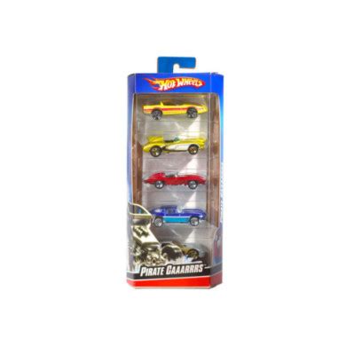 Hot Wheels Confezione 5 Macchinine Modelli Assortiti