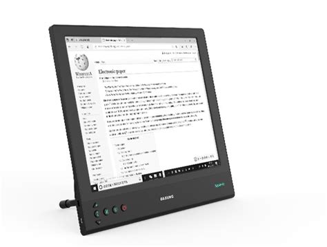 Dasung Paperlike Pro Is A High Res E Ink Touchscreen Monitor