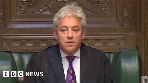 Mps Sex Harassment Scandal Not As Big As Expenses Bercow