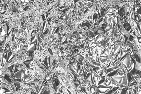 Premium Photo Crumpled Foil Abstract Background Black And White