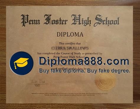 The easy way to order a Penn Foster High School diploma.