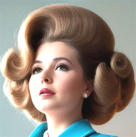 Pin By T Shima On Glossy Hairset In Vintage Hairstyles Big Hair