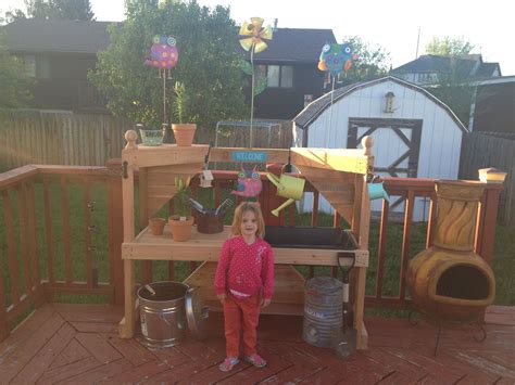 Kids Gardening Station Garden Station Outdoor Garden Fun Slide