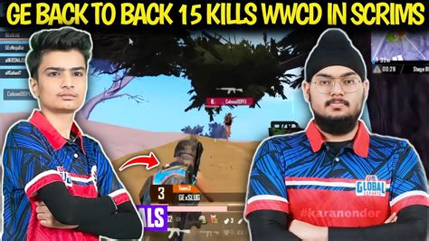 Global Esports Back To Back Kills Wwcd Ninjaboi Solo Kills Ge