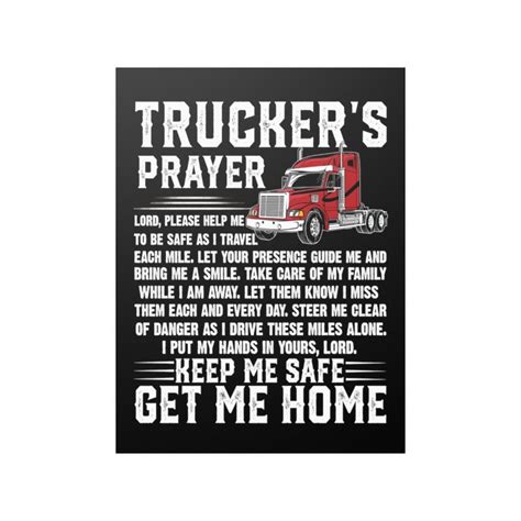 Trucker Prayer