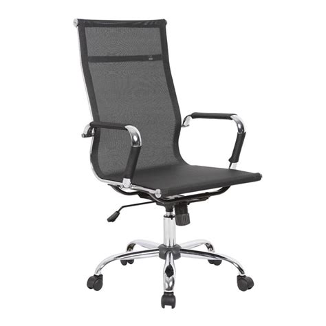 Silla Ejecutiva Gerencial Top Living Mesh Slim Luxury Office Mob