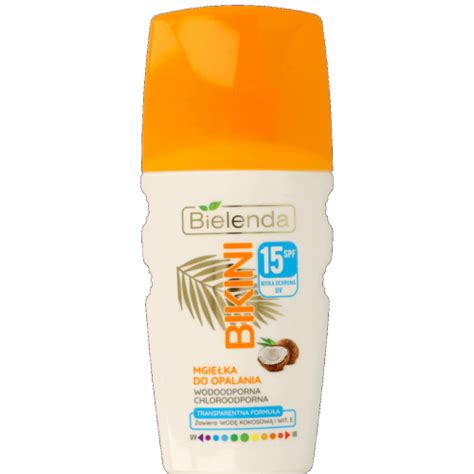 Bielenda Bikini Mgiełka do opalania SPF cena opinie recenzja KWC
