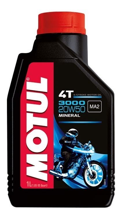 Aceite Motul 3000 4t 20w50 Mineral Moto 1lt Mileban 304 00 En