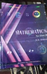 Mathematics For Class 9 By R D Sharma Buy Mathematics For Class 9 By R