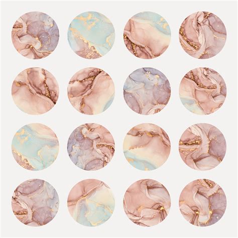 Marble Instagram Highlight Icons Marble Aesthetic Lifestyle Insta