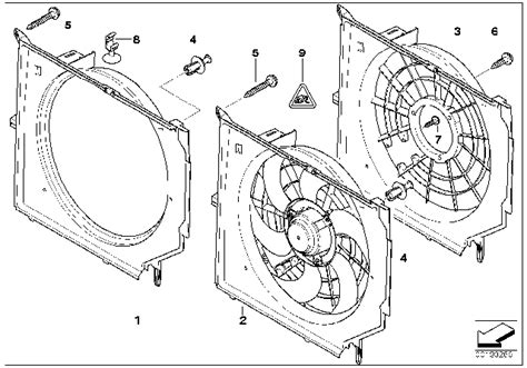 17117561757 Genuine BMW Cooling Fan Assembly BMW Parts Deal