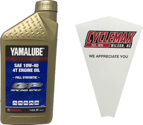 Amazon Cyclemax One Pack For Yamaha Yamalube Full Synthetic W