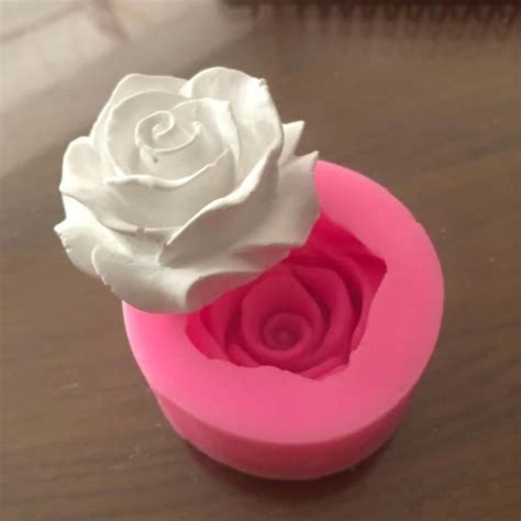 Moule A Modeler A Moule G Teau D En Silicone En Forme De Rose