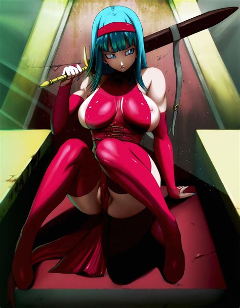 Rule 34 1girls Aged Up Big Breasts Blue Eyes Blue Hair Bra Dragon Ball Bra Briefs Breasts