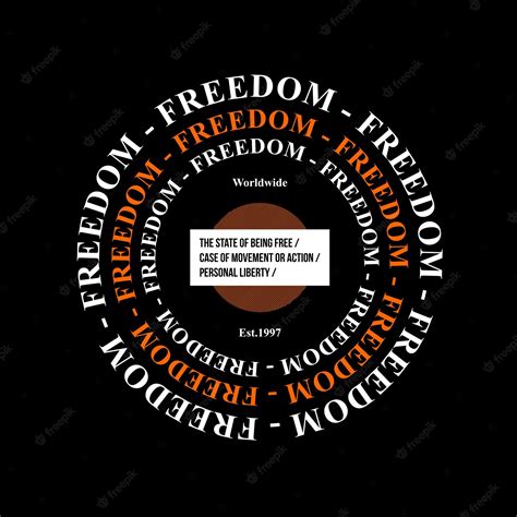Premium Vector | Freedom style simple vintage fashion