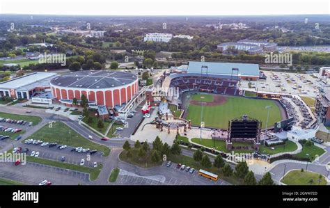 Starkville Ms September 24 2021 Dudy Noble Field And The Humphrey Coliseum On The