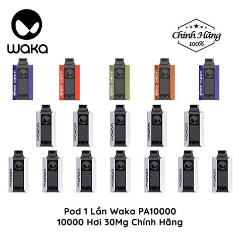 Waka soPro PA10000 10000 Hơi Blueberry Ice Vape Pod Hút 1 Lần Giá Rẻ