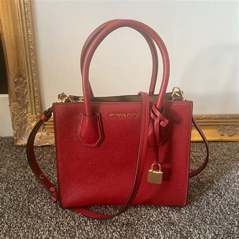 Michael Kors Bags Michael Kors Mercer Medium Pebbled Leather