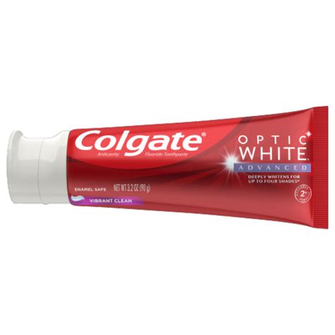 Colgate Optic White Advanced Vibrant Clean Teeth Whitening Toothpaste