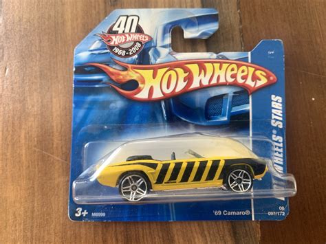 Hot Wheels Camaro Hot Wheels Stars M Anos De Hw No Blister Paladino