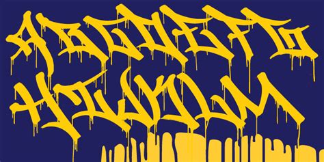 Graffiti Drips Font | Webfont & Desktop | MyFonts